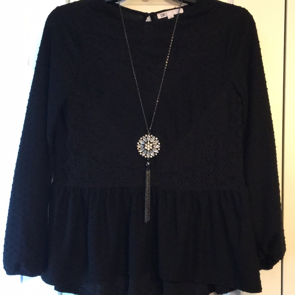 Adorable peplum top